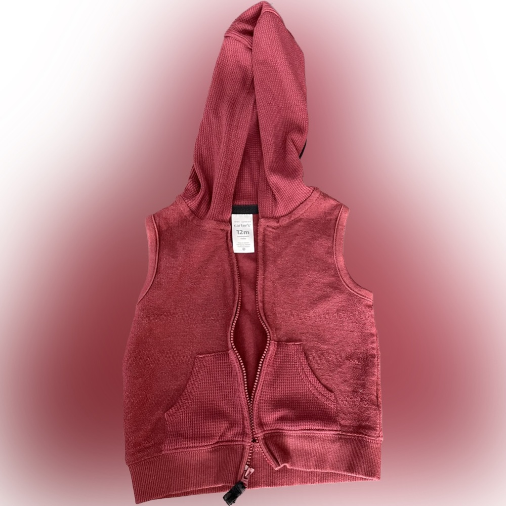 12 Minth Carter Maroon Vest